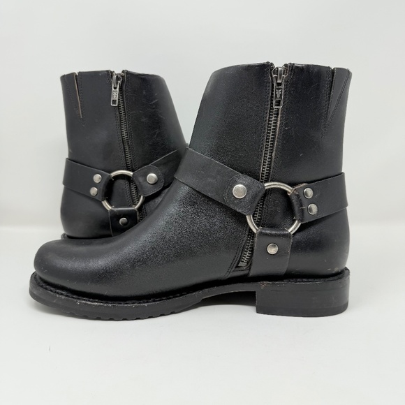 New Frye Veronica Flex Harness Boot Antique Black Women's Sz 11 - Picture 12 of 16